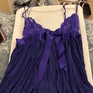 Victoria's Secret Purple Lace Chemise. Brand new.